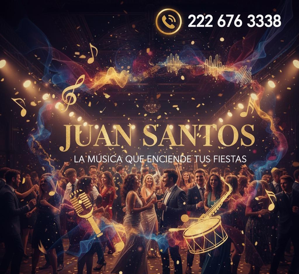 Juan Santos - Canto en vivo para fiestas